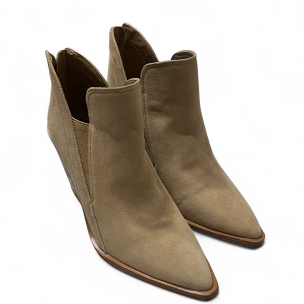 Vince Camuto Tan Ankle Booties